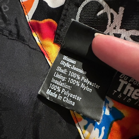 🎿 Obermeyer Resort Snapdragon One Piece Hooded Ski Suit Snowsuit Black Vintage - Picture 8 of 9